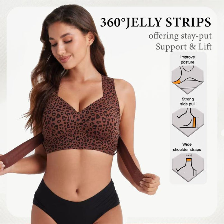 AlignLift™ Seamless Comfort Bra with Posture Support and Front Closure