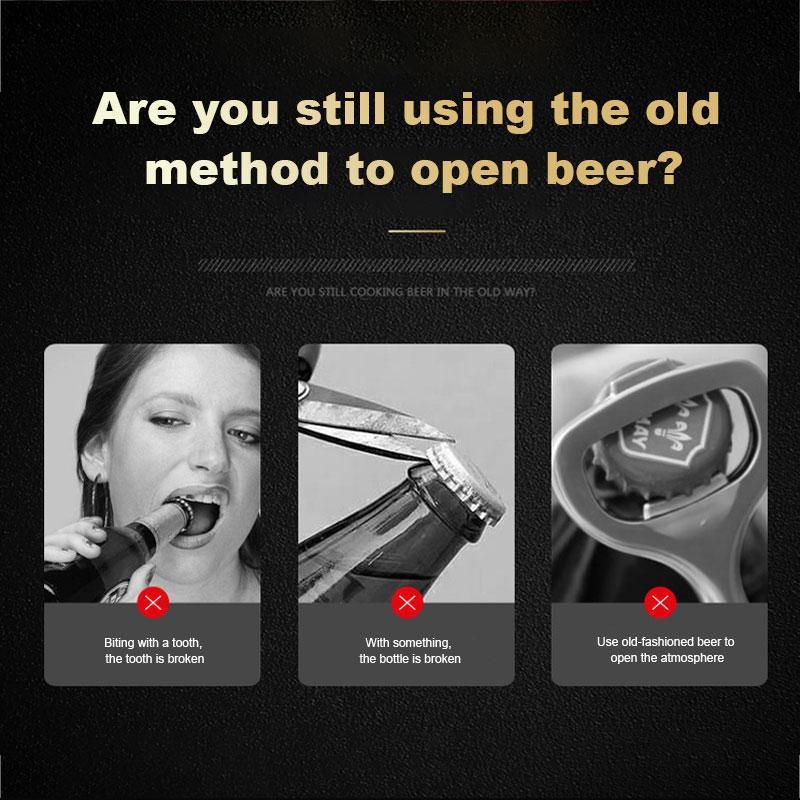 Openara – Automatic Stainless Steel Bottle Opener