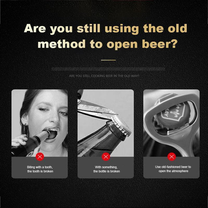 Openara – Automatic Stainless Steel Bottle Opener