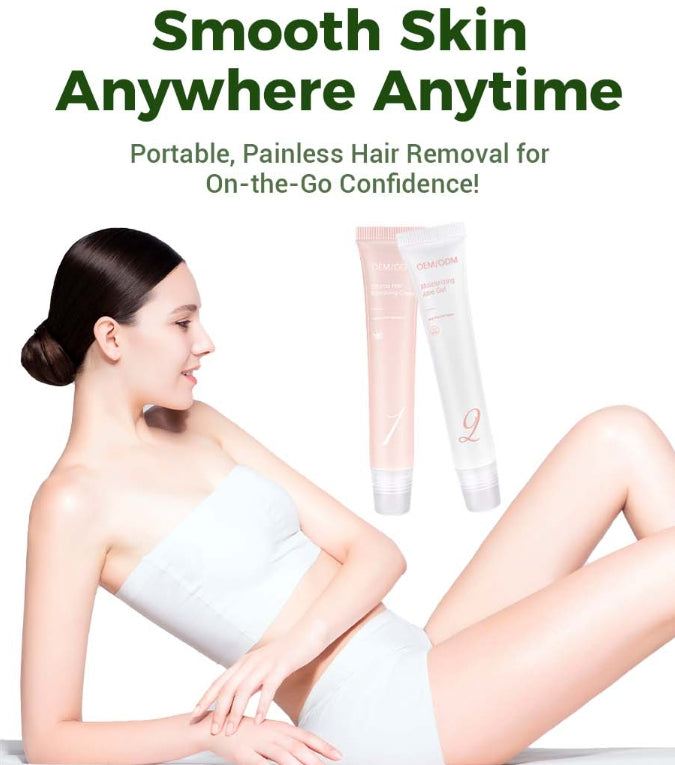 Velmira - 2 Step Hair Removal Cream &amp; Soothing Gel Kit