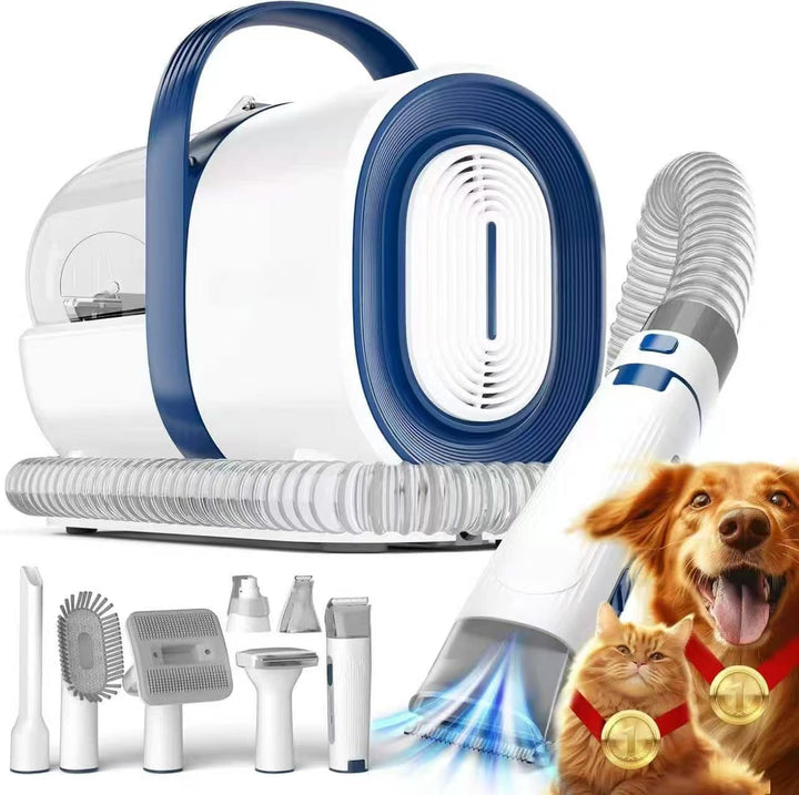 Furvana - Pet Grooming Vacuum Kit with Clipper &amp; Nail Grinder