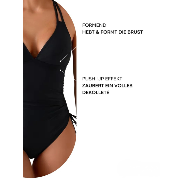 Solévia™ Figure-Shaping Swimsuit with Tummy Control and Adjustable Fit
