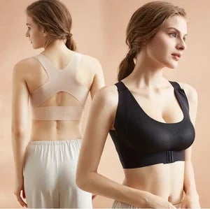 AlignLift™ Seamless Comfort Bra with Posture Support and Front Closure