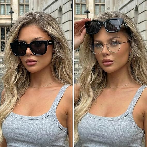 Lena™ Over-the-Glass Sunglasses | Polarized &amp; UV400 with Floral Frame
