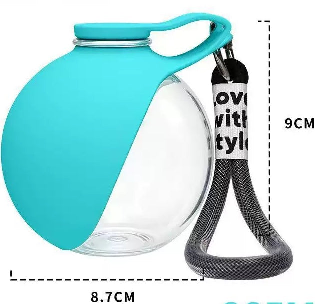 Hydrapaw - 2-in-1 Portable Dog Water Bottle &amp; Bowl