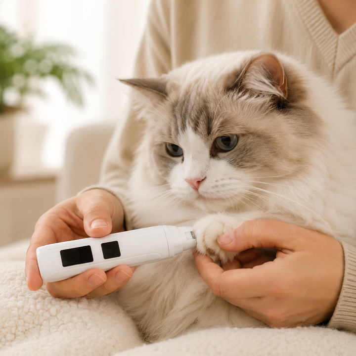 Pawluxe - Electric Pet Nail Grinder with LED Display