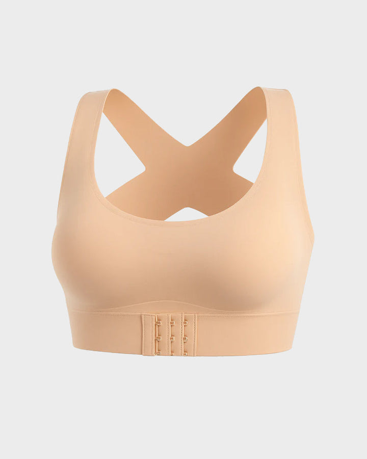 AlignLift™ Seamless Comfort Bra with Posture Support and Front Closure