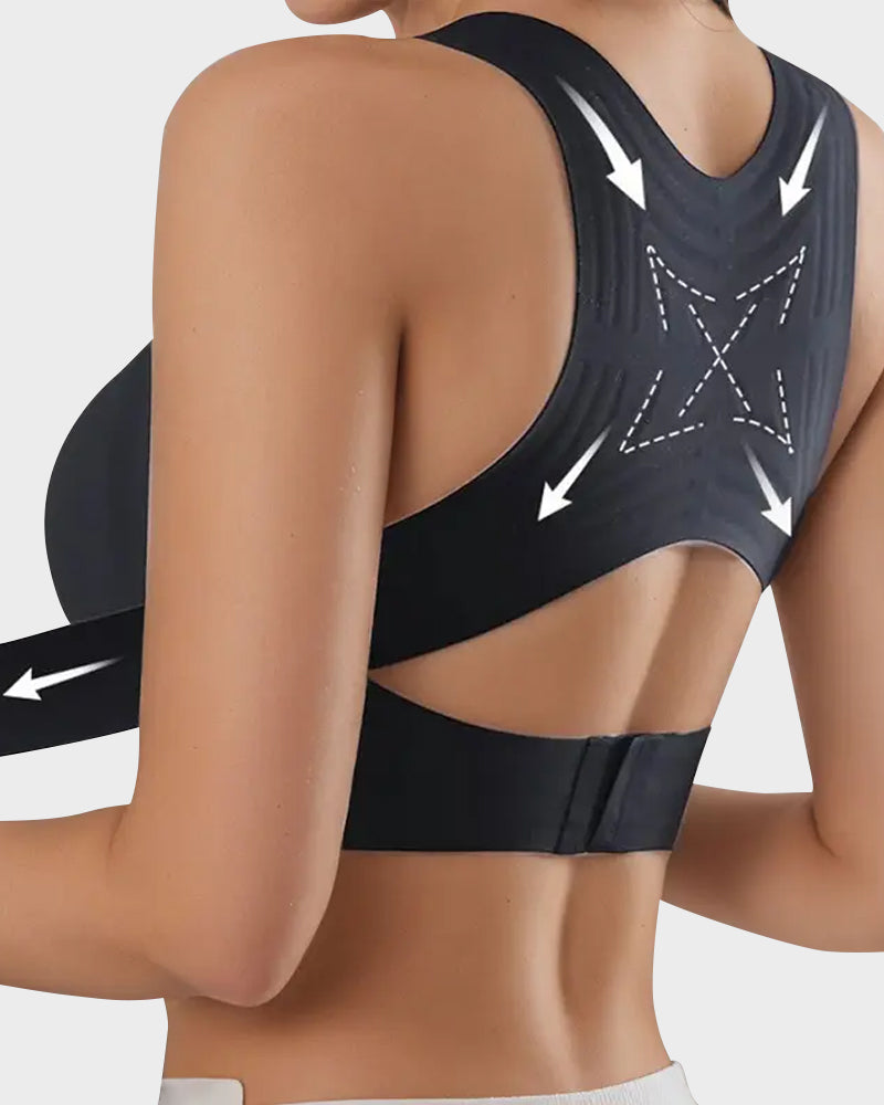 AlignLift™ Seamless Comfort Bra with Posture Support and Front Closure