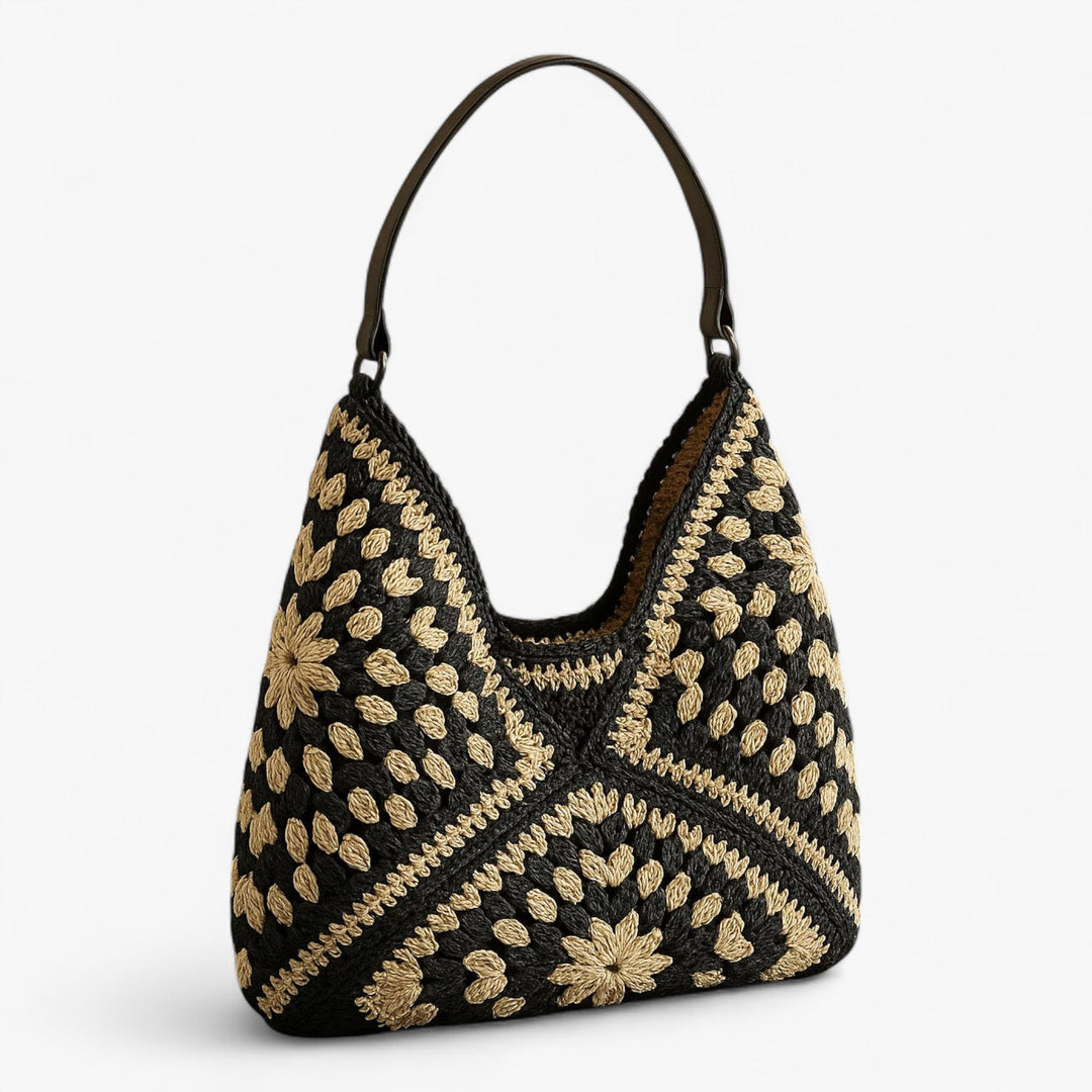 Senna™ | Handwoven Bast Fiber Crossbody Bag – Luxurious Boho Summer Bag