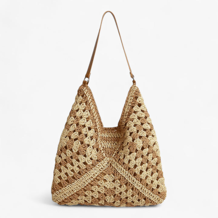 Senna™ | Handwoven Bast Fiber Crossbody Bag – Luxurious Boho Summer Bag