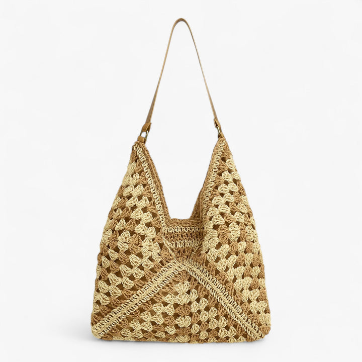 Senna™ | Handwoven Bast Fiber Crossbody Bag – Luxurious Boho Summer Bag