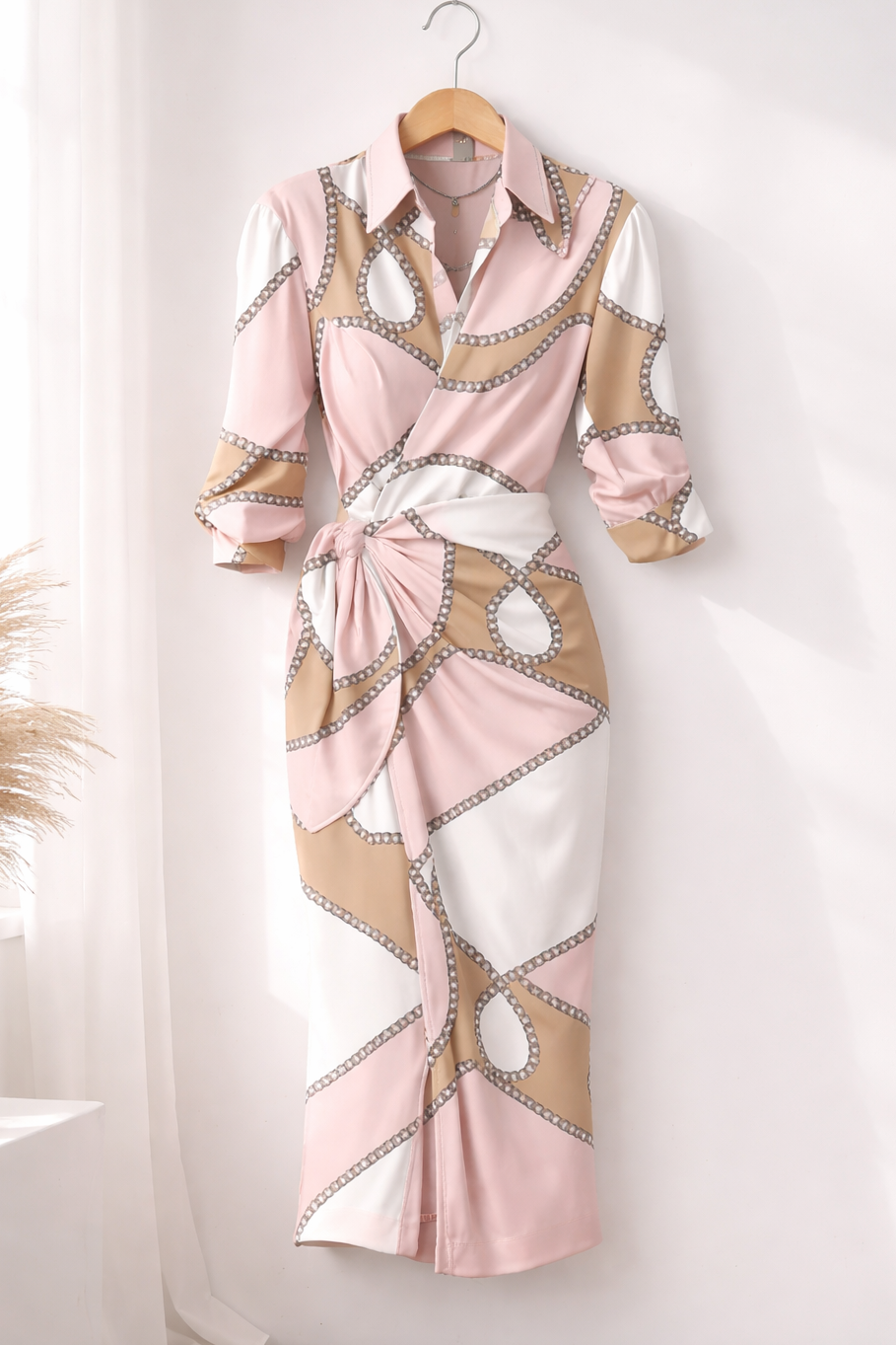 Selena™ Summer Print Dress – Airy Design for Sunny Days