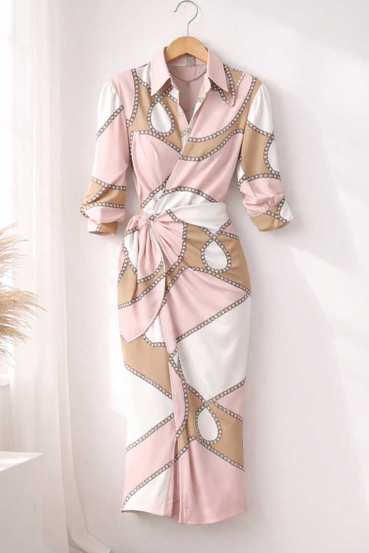 Selena™ Summer Print Dress – Airy Design for Sunny Days