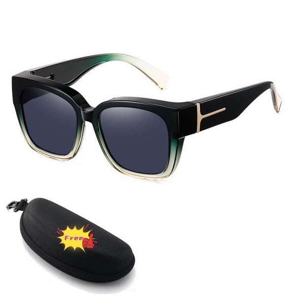 Lena™ Over-the-Glass Sunglasses | Polarized &amp; UV400 with Floral Frame