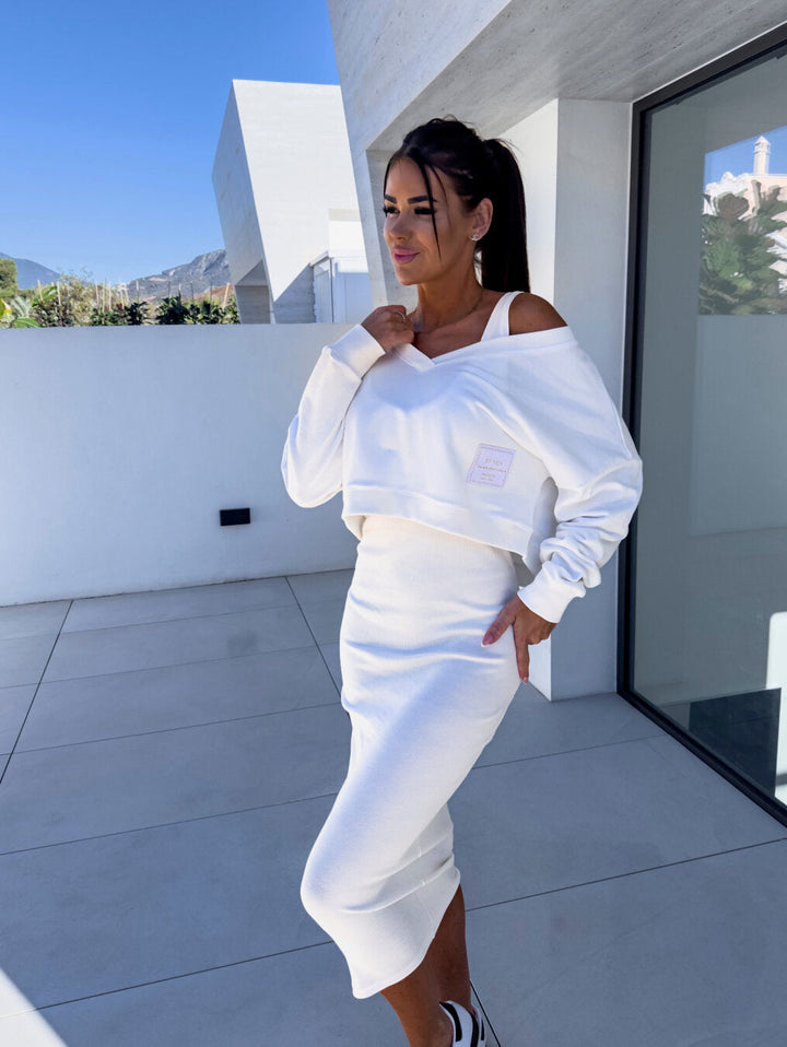 Charissa™ - Casual Sweatshirt and Dress Set