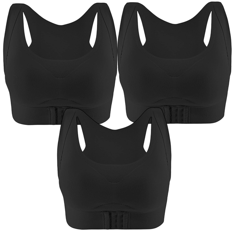 AlignLift™ Seamless Comfort Bra with Posture Support and Front Closure