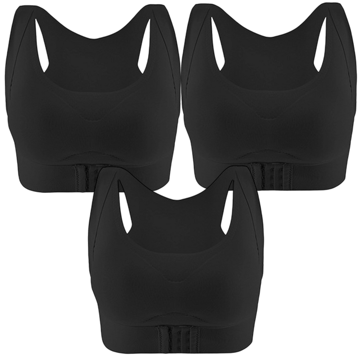 AlignLift™ Seamless Comfort Bra with Posture Support and Front Closure