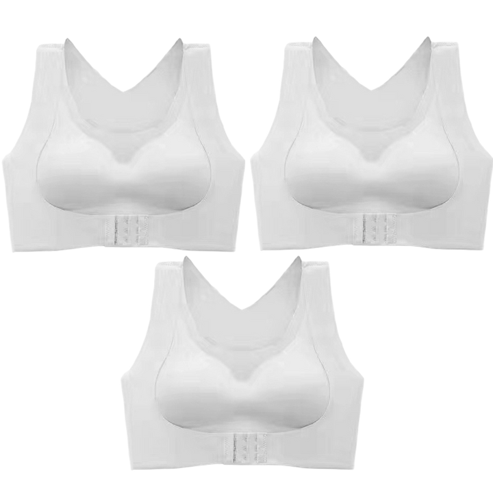 AlignLift™ Seamless Comfort Bra with Posture Support and Front Closure