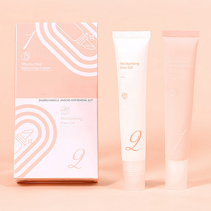 Velmira - 2 Step Hair Removal Cream &amp; Soothing Gel Kit