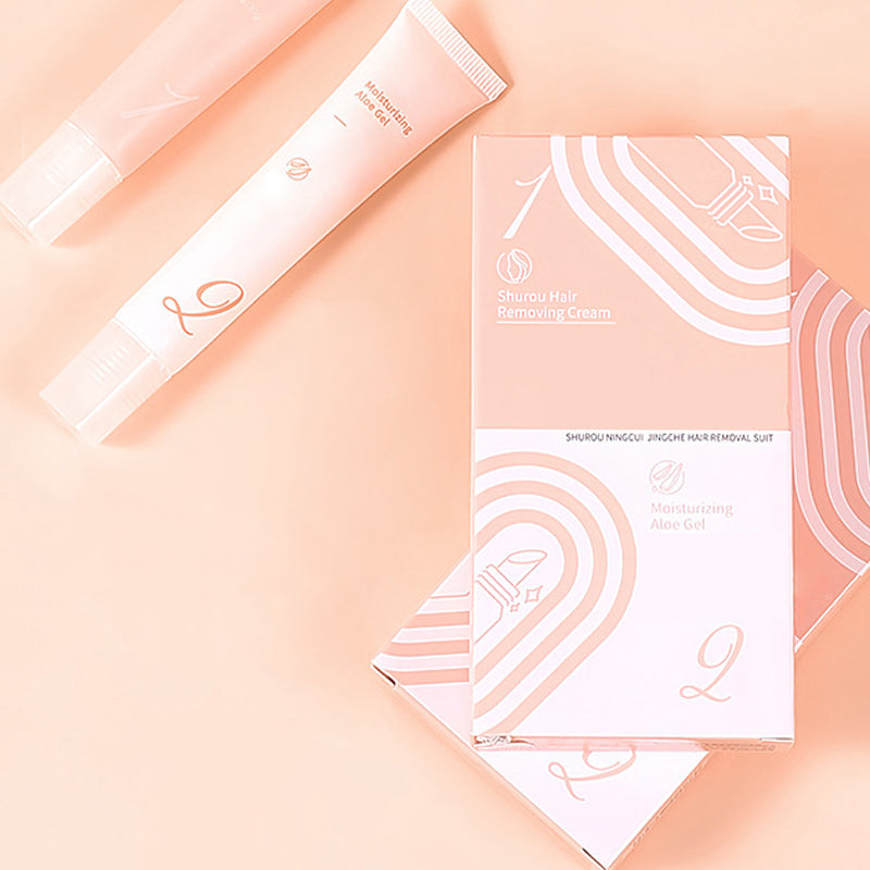 Velmira - 2 Step Hair Removal Cream &amp; Soothing Gel Kit