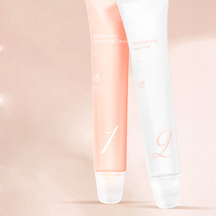 Velmira - 2 Step Hair Removal Cream &amp; Soothing Gel Kit