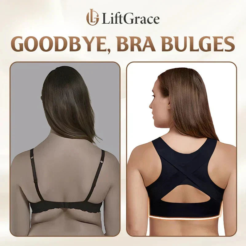 AlignLift™ Seamless Comfort Bra with Posture Support and Front Closure