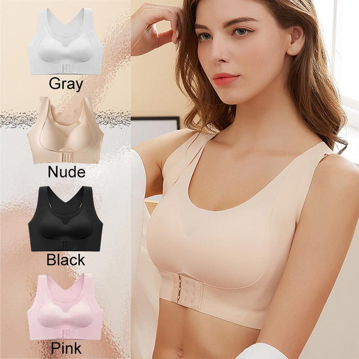 AlignLift™ Seamless Comfort Bra with Posture Support and Front Closure