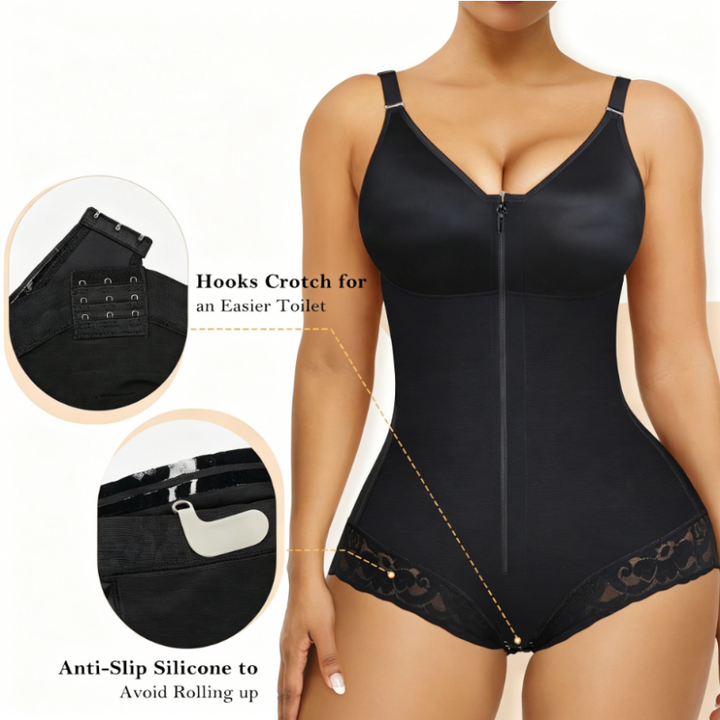 ShapeLuxe™ Tummy-Control Shaping Bodysuit with Butt Lift and Firm Support