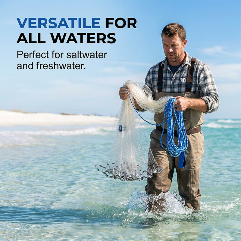 Castara – Easy Throw Premium Fishing Cast Net