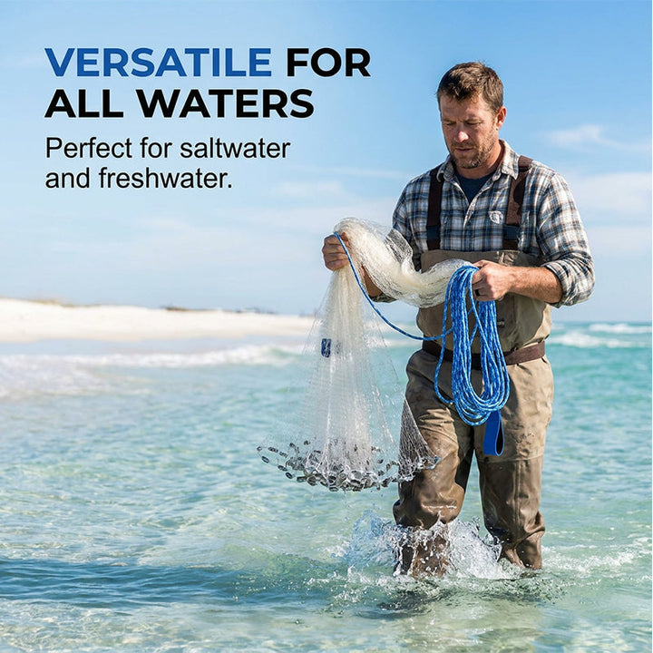 Castara – Easy Throw Premium Fishing Cast Net