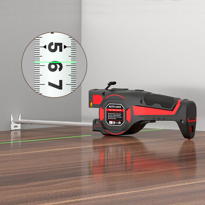 Alignova - 2-in-1 Laser Guide Tape Measure