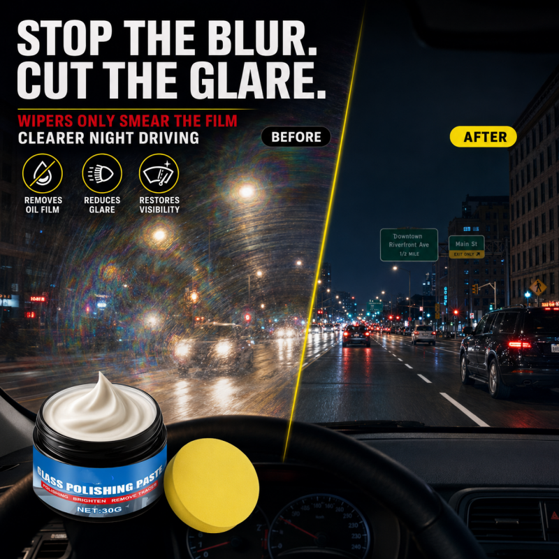 Visiora - Car Glass Oil Film Remover Paste