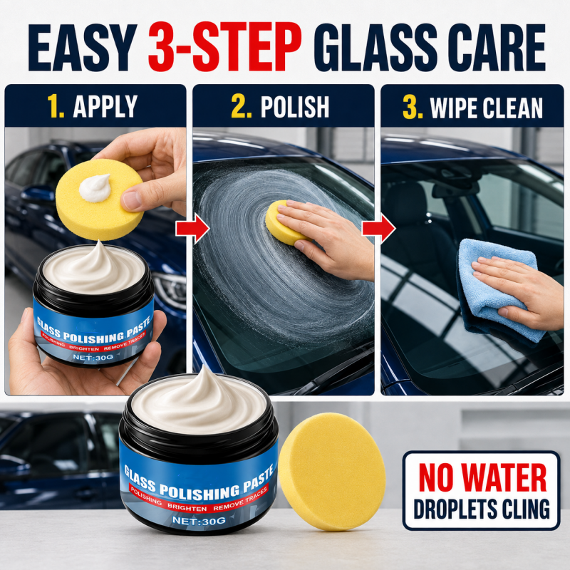 Visiora - Car Glass Oil Film Remover Paste