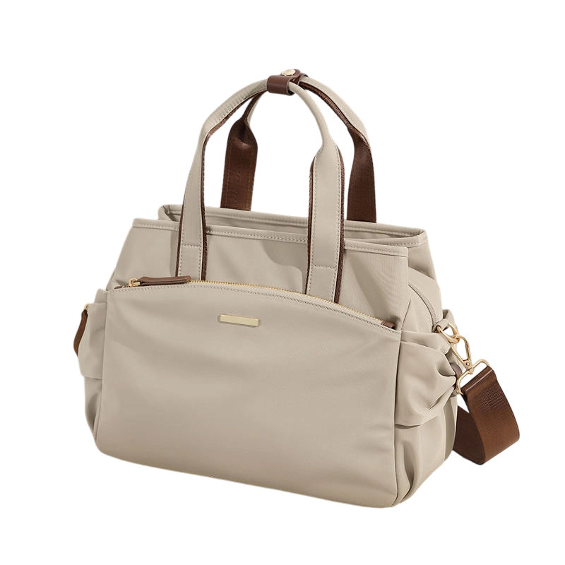 Marévia – Pleated Pocket Canvas Everyday Tote