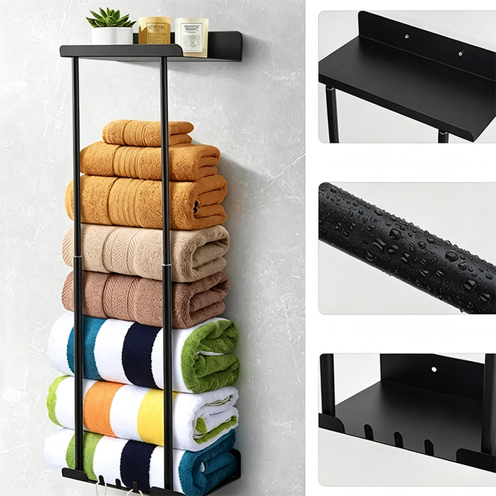 Tavora - Retractable Wall Mounted Towel Rack