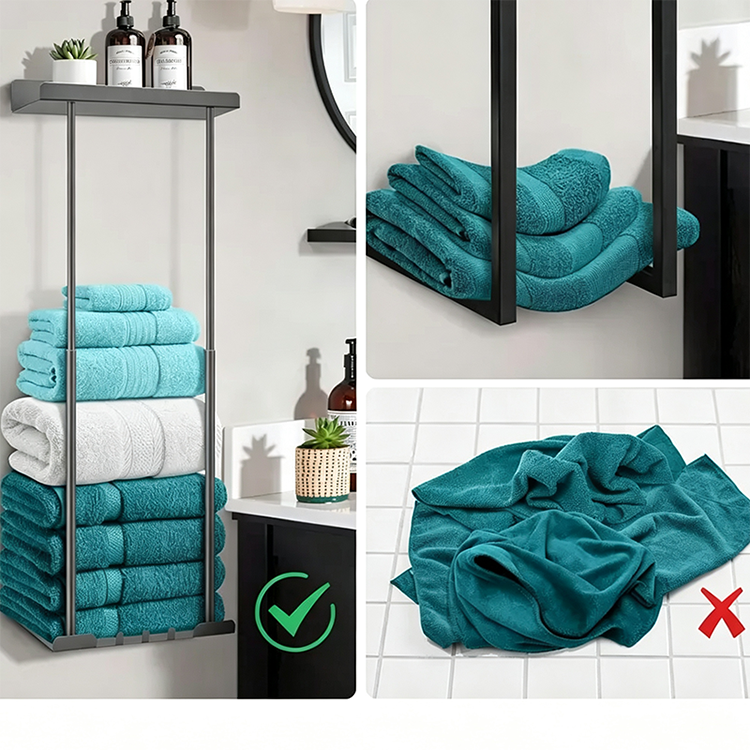 Tavora - Retractable Wall Mounted Towel Rack