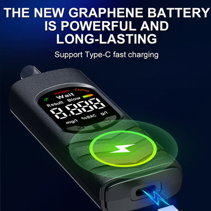 Alcora - Rechargeable Digital Breath Alcohol Tester