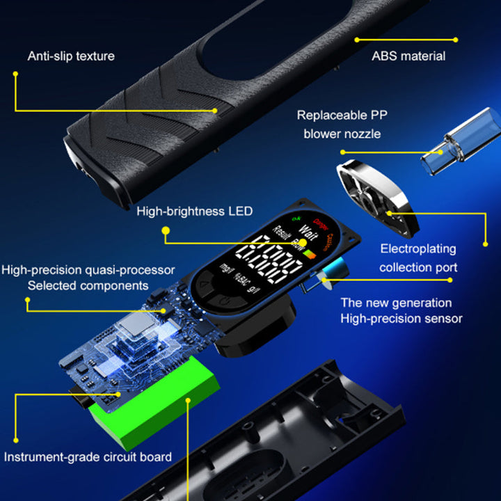 Alcora - Rechargeable Digital Breath Alcohol Tester