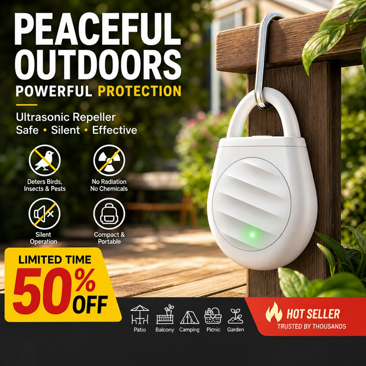 Sonavia - Portable Ultrasonic Pest Repeller Keychain